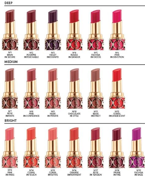 ysl 340 lipstick|ysl lipstick color chart.